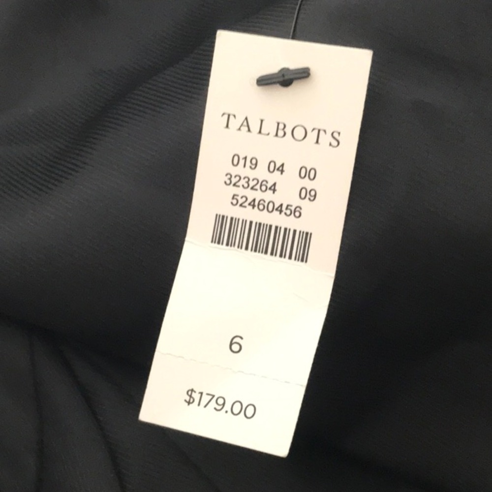 NWT TALBOTS BLACK WATCH PLAID VELVET-TRIM BLAZER - Picture 5 of 16